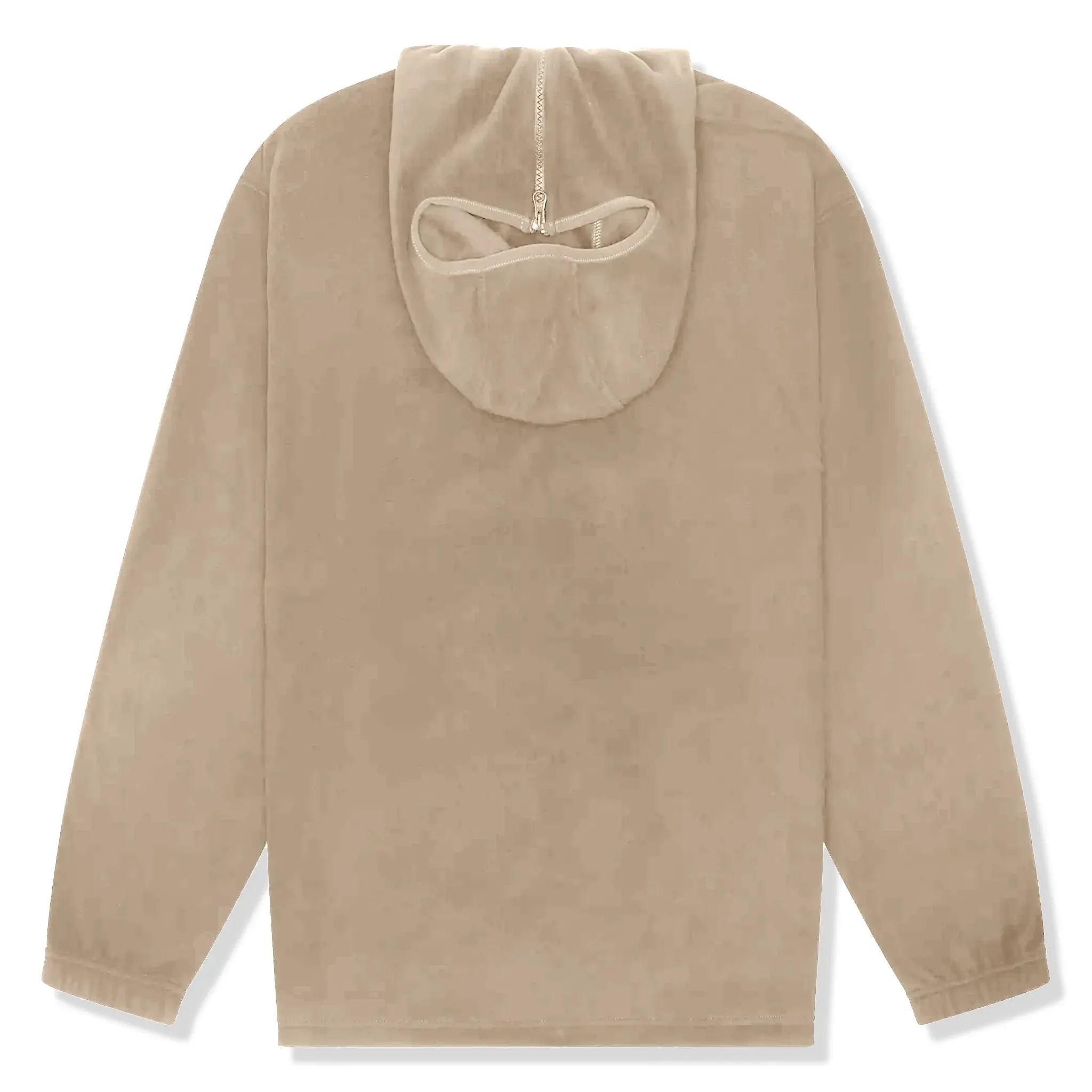 Supreme Polartec Facemask Taupe Half-Zip Hoodie (FW24)