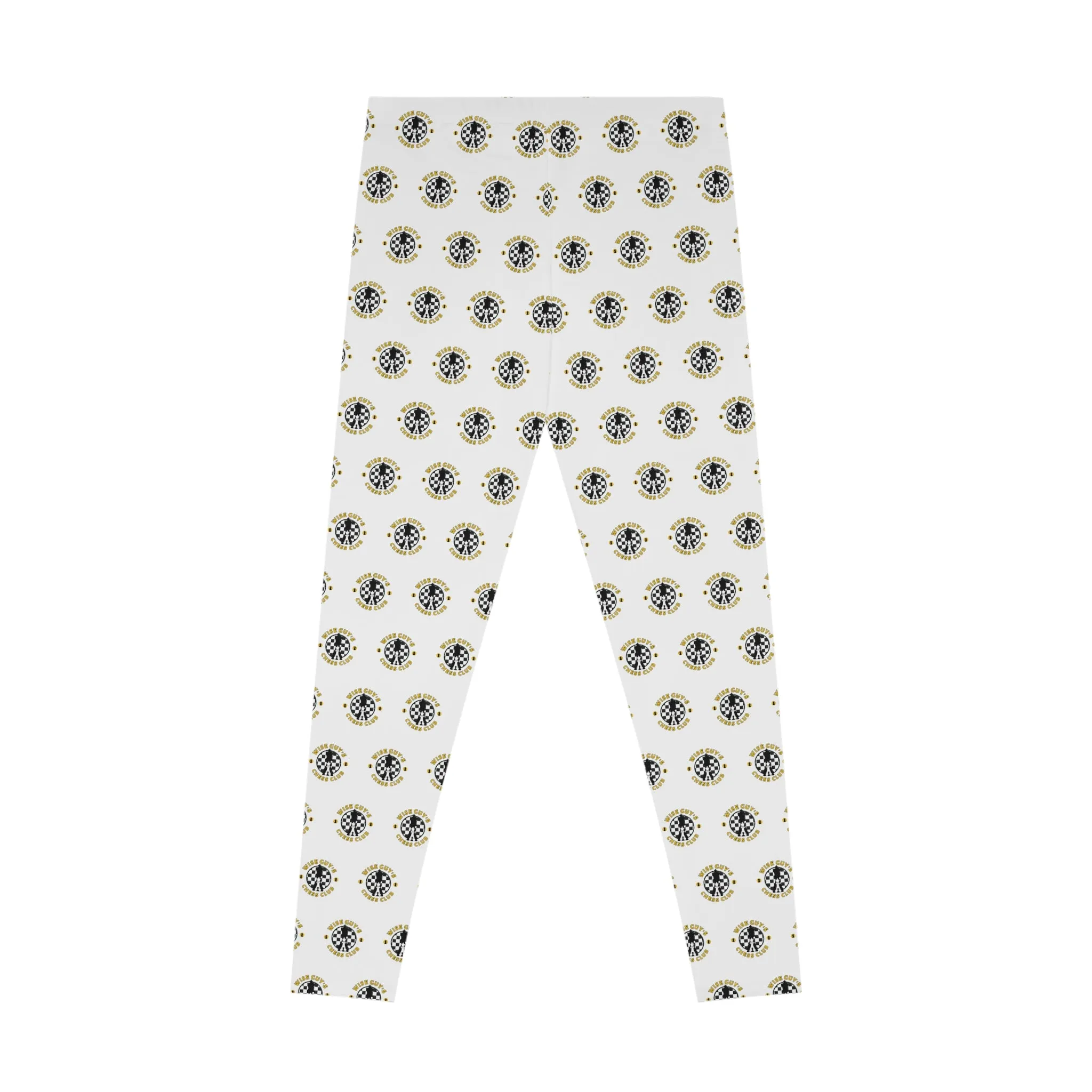 Wise Guy's Chess Club Stretchy Leggings (AOP)