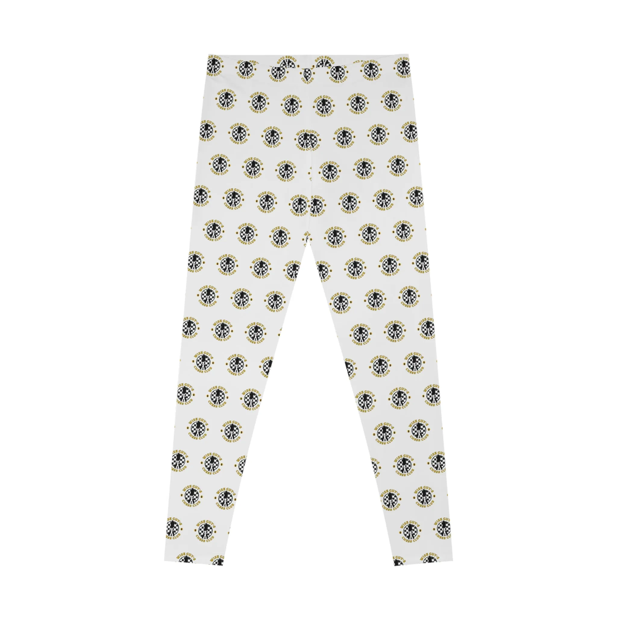 Wise Guy's Chess Club Stretchy Leggings (AOP)